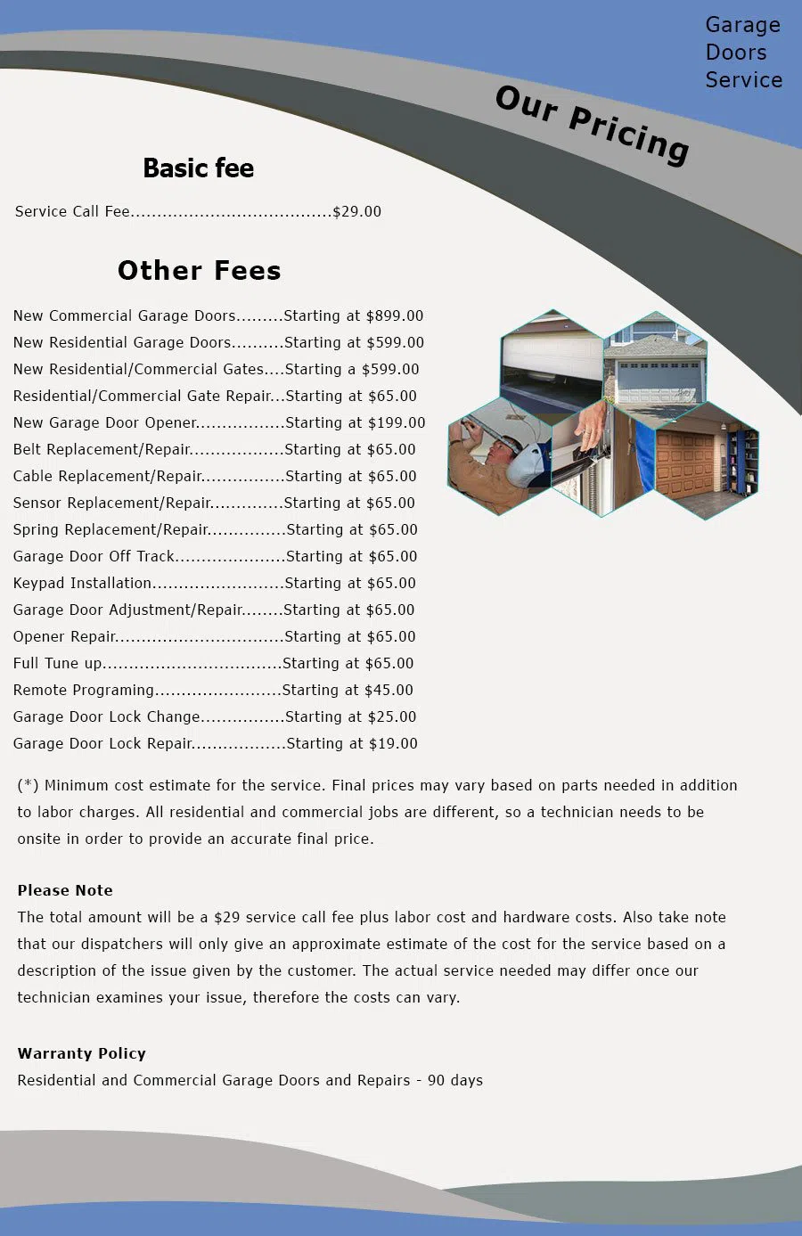 Security Garage Doors Houston, TX 713-470-6699